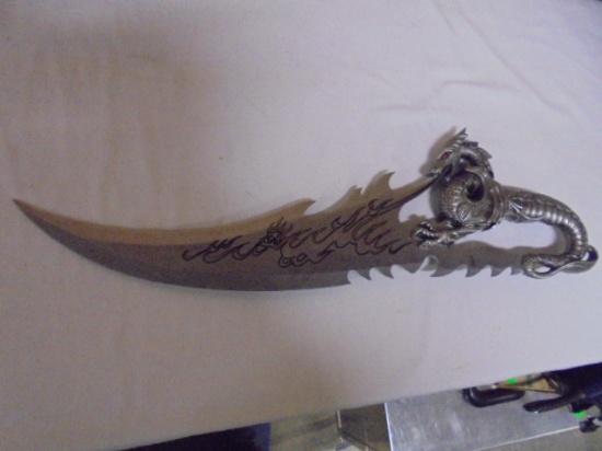 Large Fantasy Knife w/ Dragon Handle