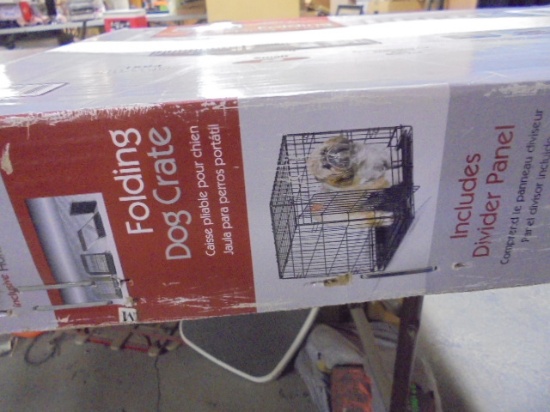 iCrate Folding Dog Crate