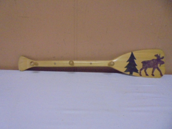 Feather Brand Paddler w/Moose & 3 Pegs