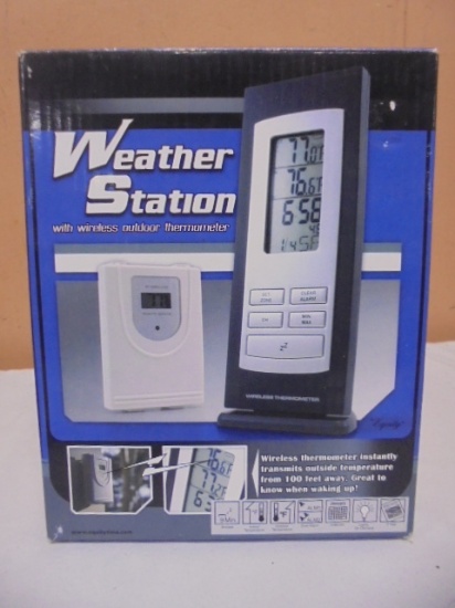 Weather Station w/ Wireless Thermometer