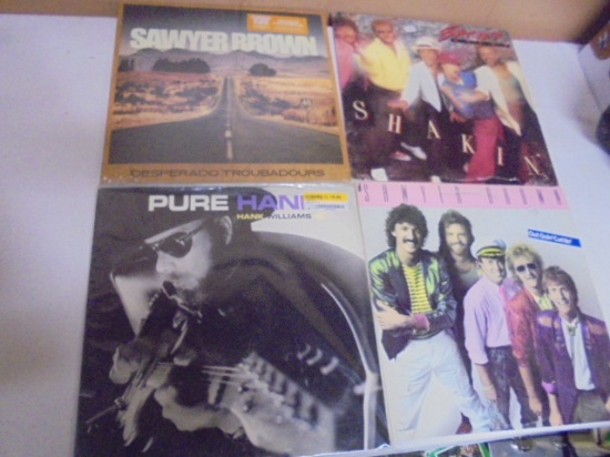 Group of 16 Country Lp Records