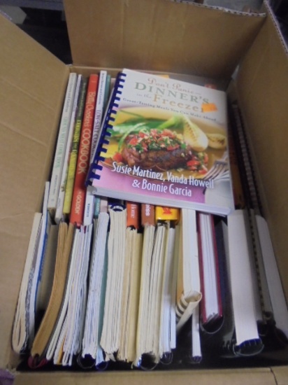 Large Group of Assorted Cookbooks