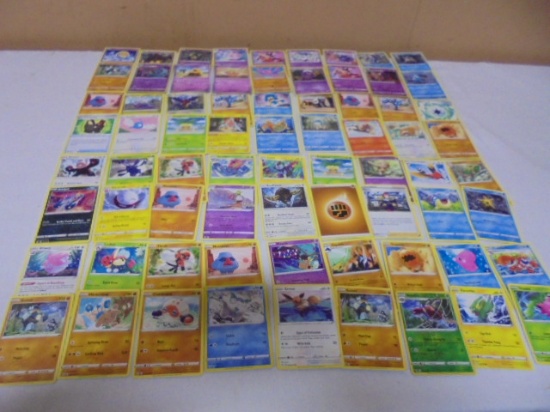 Large Group of Pokemon Cards