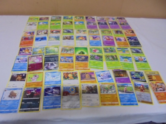 Large Group of Pokemon Cards