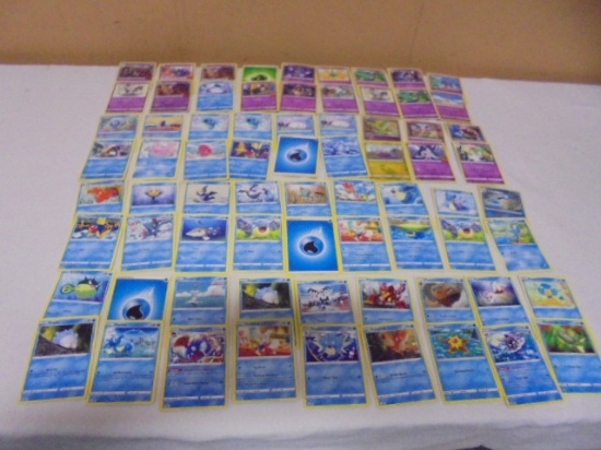 Large Group of Pokemon Cards