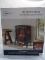 3D Electric Stove with Infared Quartz Heater 2 Heat Settings