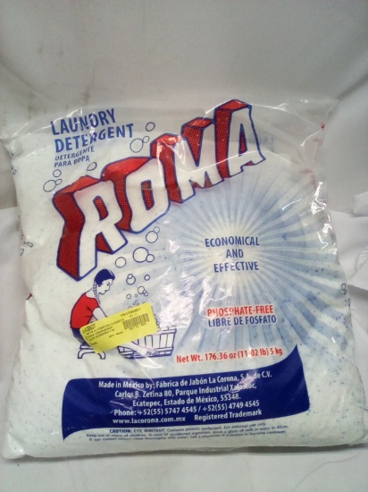 11.02Lb Bag of Roma Laundry Detergent