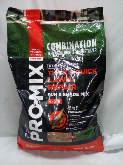 ProMix Combination Seed + Soil Booster + Fertilizer Thick & Quick Sun & Shade Mix