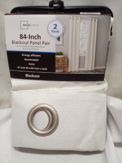 84”Blackout Panel Pair 2 Panel Set 37” x 84”