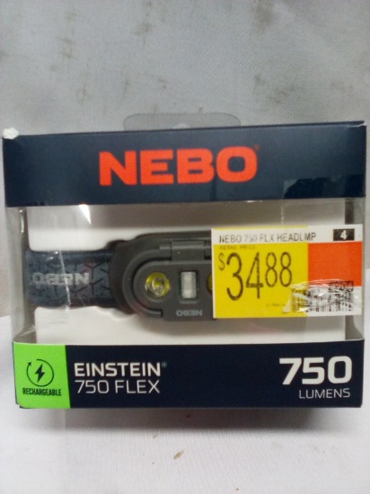 Nebo Headlamp Einstein 750 Flex 750 Lumens
