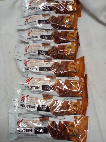 Qty 8 Special K Chocolate Peanut Butter Protein Bar