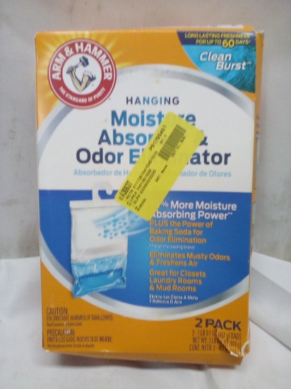 Hanging Moisture Absorb & Odor Eliminator 2 pack Clean Burst