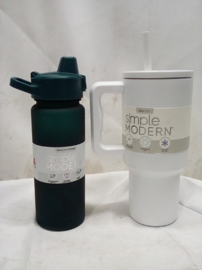 30oz Simple Modern Trek Tumbler/ 22oz Summit Tritan Tumber