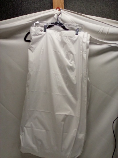 White Shower Curtain