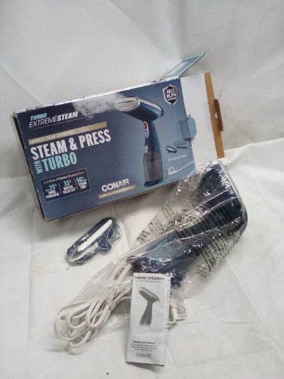 Conair Turbo Extreme Stream Advanced Tech. Steam&Press w/ Turbo