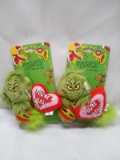 Qty 2 Grinch 3 Pack Cat Toys