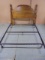 Solid Wood Queen Size Headboard w/ Metal Frame