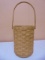 2005 Longaberger Beverage Basket w/ Protector