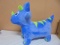 Waddle Plush Triceratops Toddler Hopper