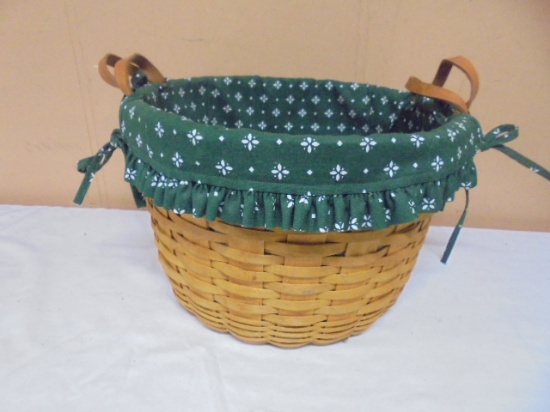 1995 Longaberger Fruit Basket w/ Liner