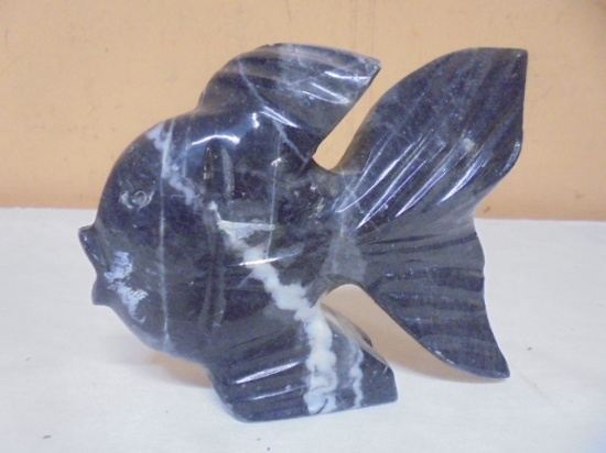 Beautiful Carved Marble Fish