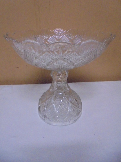 EAPG George Dunacn Bassettown  Pattern Compote Fruit Bowl