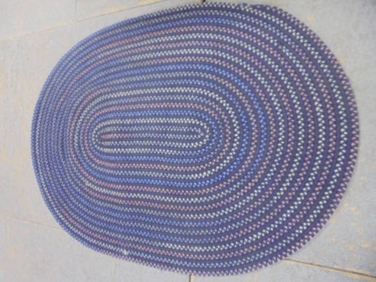 Large Over Braided Area Rug