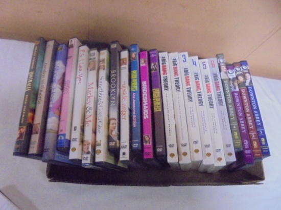 Large Group of Assorted DVDs