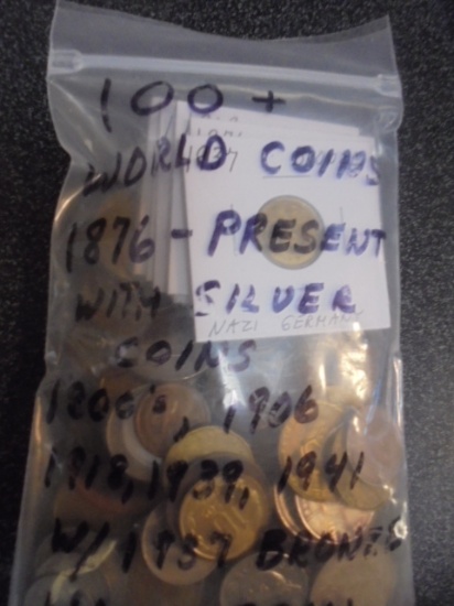 100+ Foreign Coins