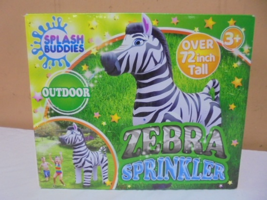 Splash Buddies Outdoor Zebra Sprinkler