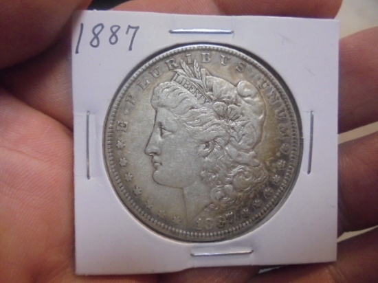 1887 Morgan Silver Dollar