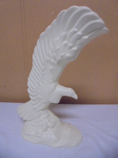 Vintage Haeger Art Pottery Eagle Vase