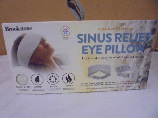 Brookstone Sinus Relief Eye Pillow