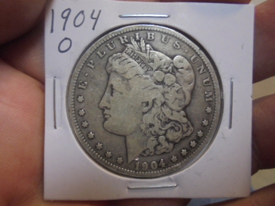 1904 O Mint Morgan Silver Dollar