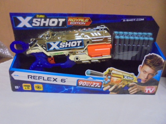 Zuru Xshot Royale Edition Reflex 6 Blaster