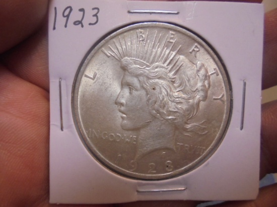 1923 Silver Peace Dollar