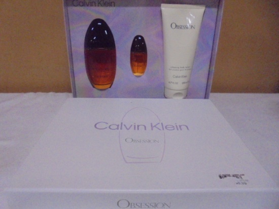 Calvin Klein Obsession Perfume & Lotion Set