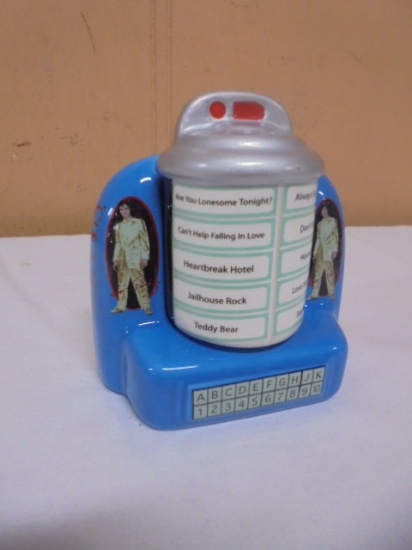 Elvis Presley Ceramic Jukebox Salt & Pepper Shaker Set