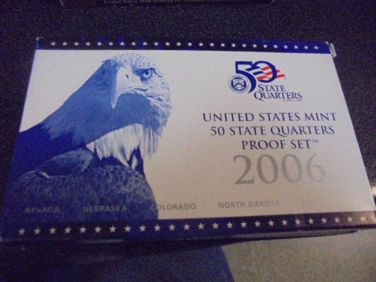 2006 US Mint 50 State Quarters Proof Set