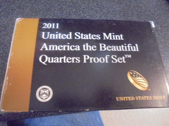 2011 US Mint America The Beautiful Quarters Proof Set