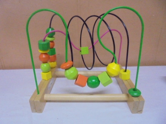 Child's Wooden Puzzle Maze