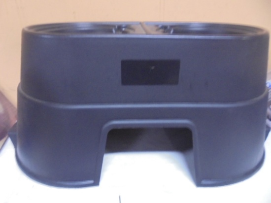 Composite Double Elevated Pet Dish