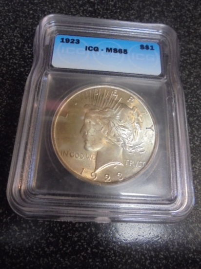 1923 Silver Peace Dollar
