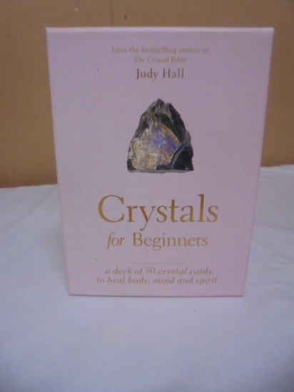 Deck of 50 Judy Hall Crystal Cards