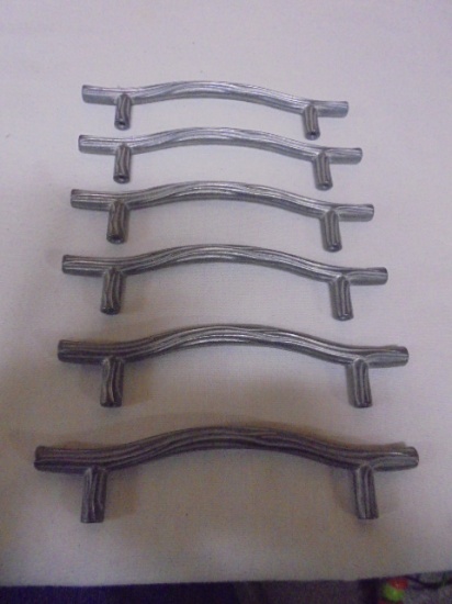 Group of 6 Brand New Metal Drawer Pulls