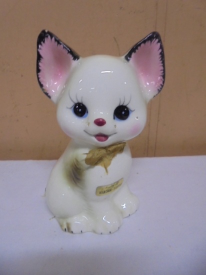Vintage Ceramic Cat Bank