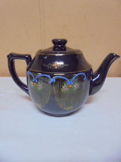 Vintage Japanese Hand Painted Tea Pot