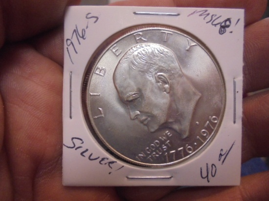 1976 S Mint Silver Bicentennial Eisenhower Dollar
