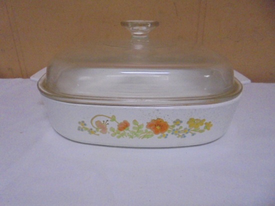 Vintage Corningware 2.5qt Spice of Life Casserole w/ Lid