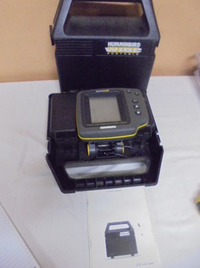 Hummingbird Wide 128 Portable Fish Finder